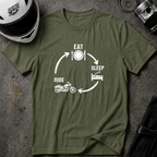 EAT, SLEEP, CRUISE T-SHIRT