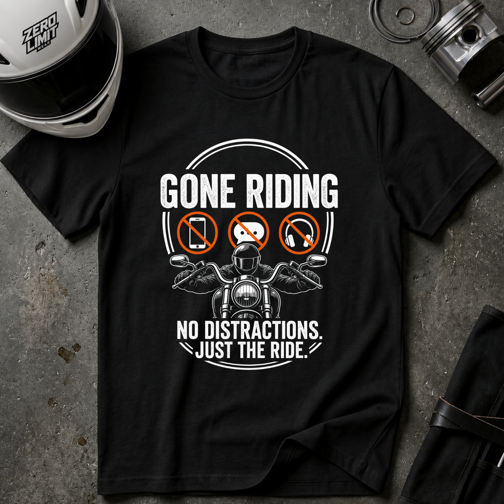 GONE RIDING T-SHIRT