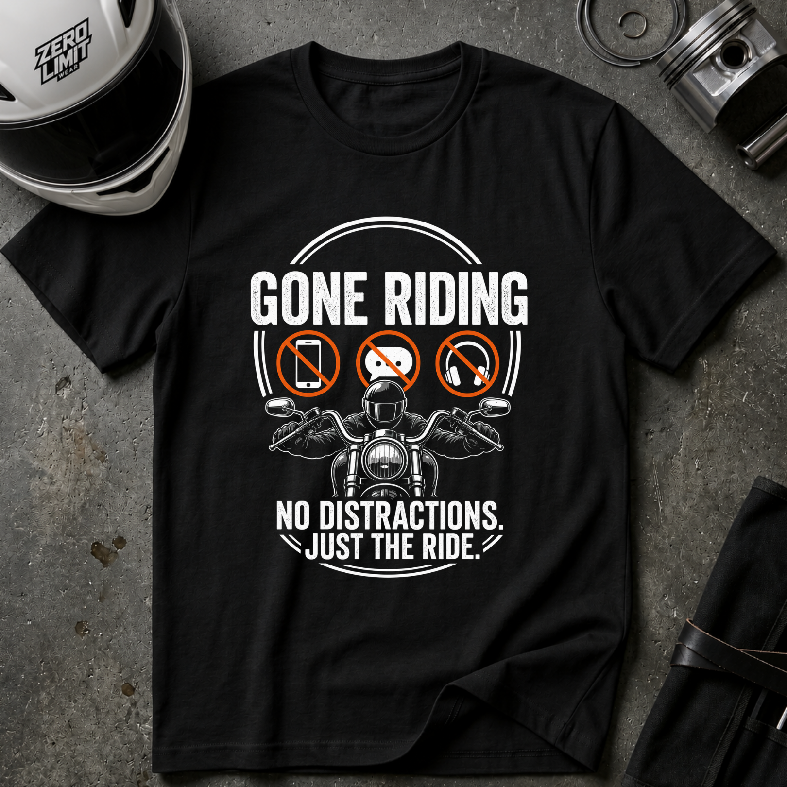 GONE RIDING T-SHIRT