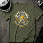 OPEN GARAGE HOURS T-SHIRT