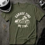 GARAGE TIME, ME TIME T-SHIRT