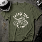 GARAGE TIME, ME TIME T-SHIRT
