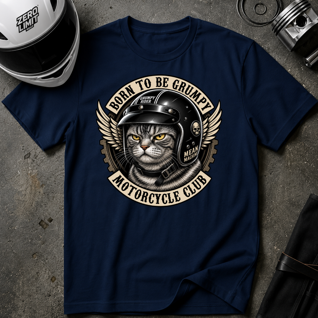 BORN TO BE GRUMPY T-SHIRT