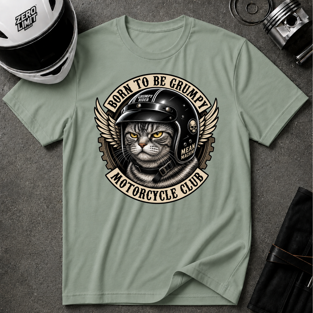 BORN TO BE GRUMPY T-SHIRT