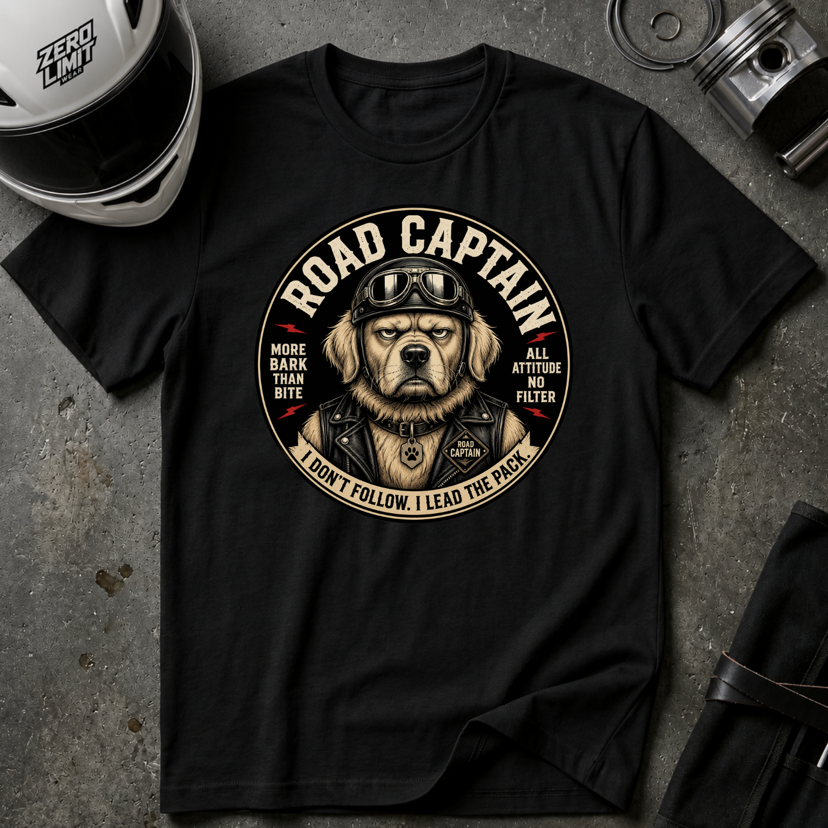 ROAD CAPTAIN T-SHIRT