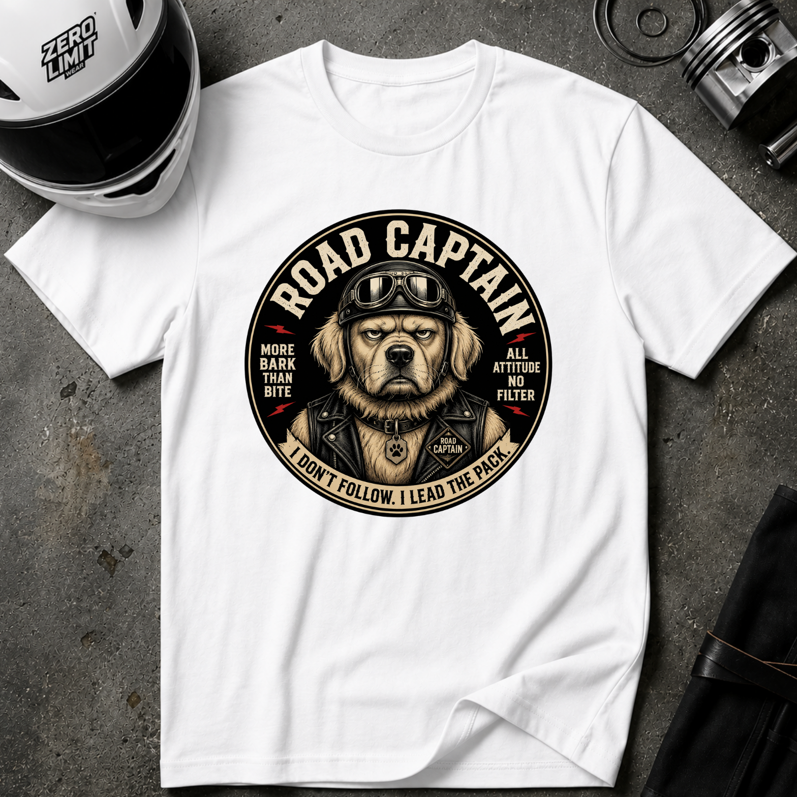 ROAD CAPTAIN T-SHIRT