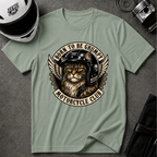 GRUMPY MAINE COON RIDER T-SHIRT
