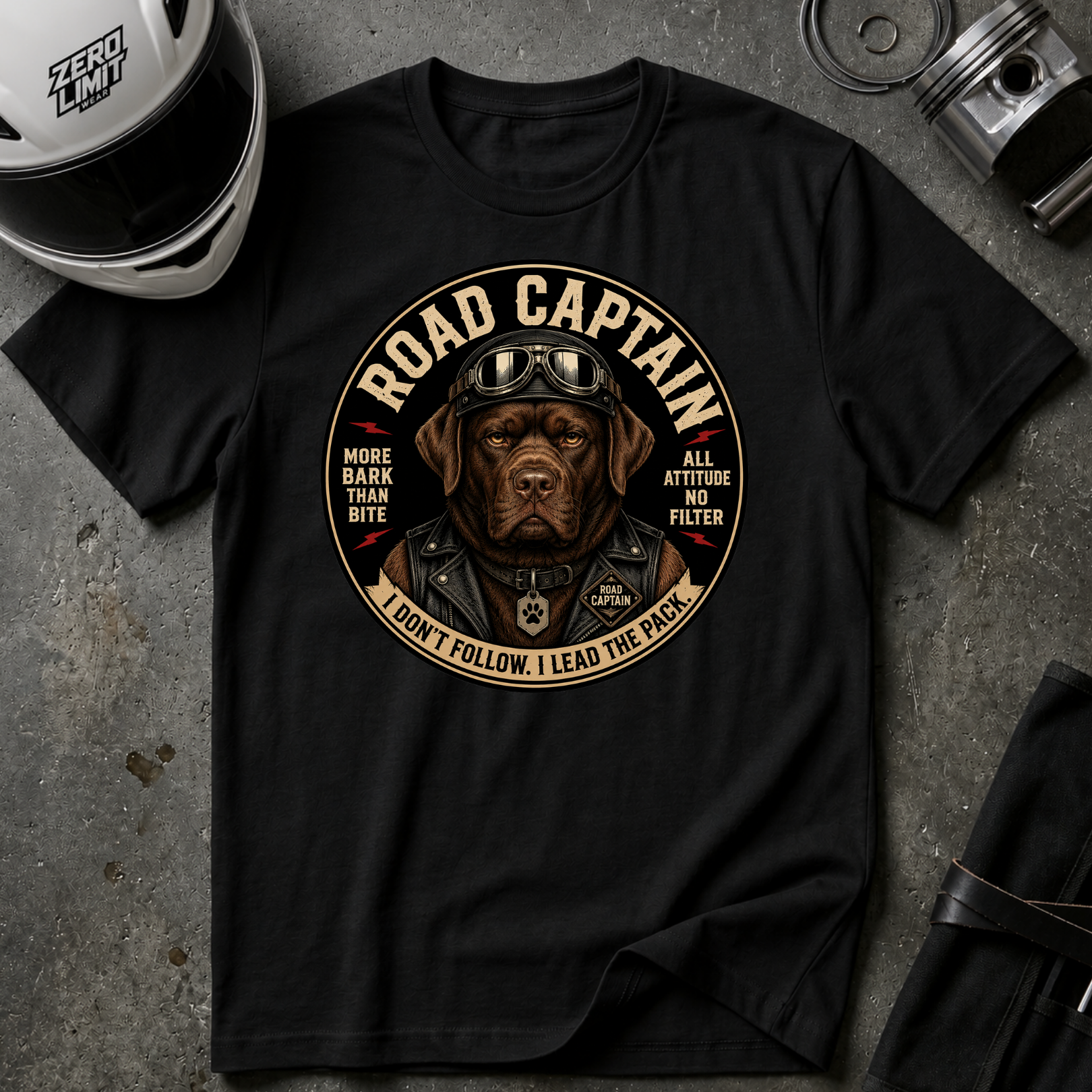 LAB ROAD CAPTAIN T-SHIRT