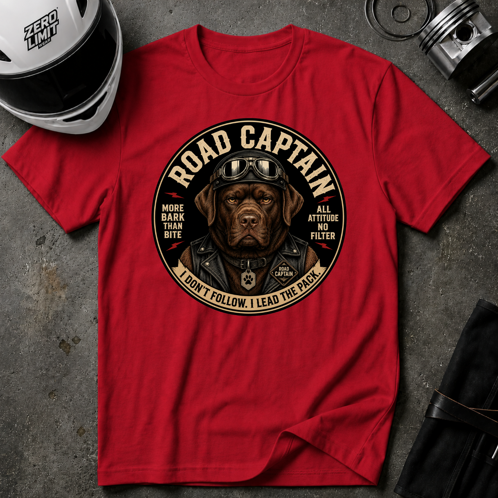 LAB ROAD CAPTAIN T-SHIRT
