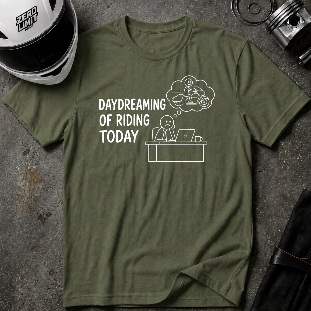 DAYDREAMING OF RIDING T-SHIRT