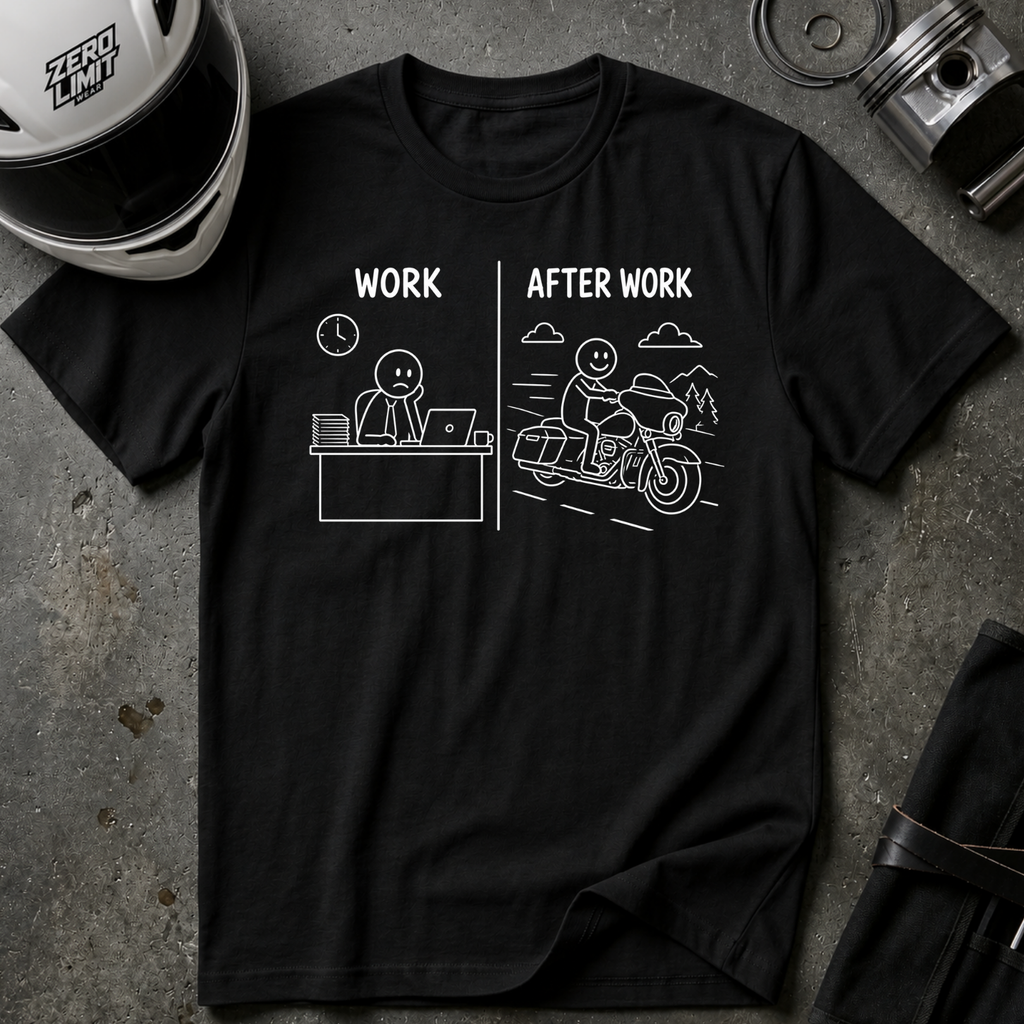 WORK VS AFTER WORK T-SHIRT