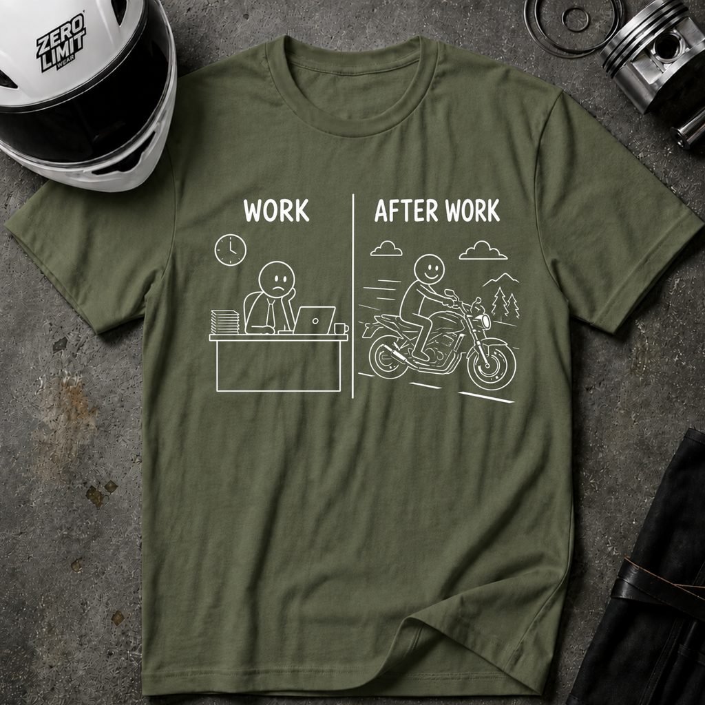 WORK VS AFTER WORK (STREET) T-SHIRT