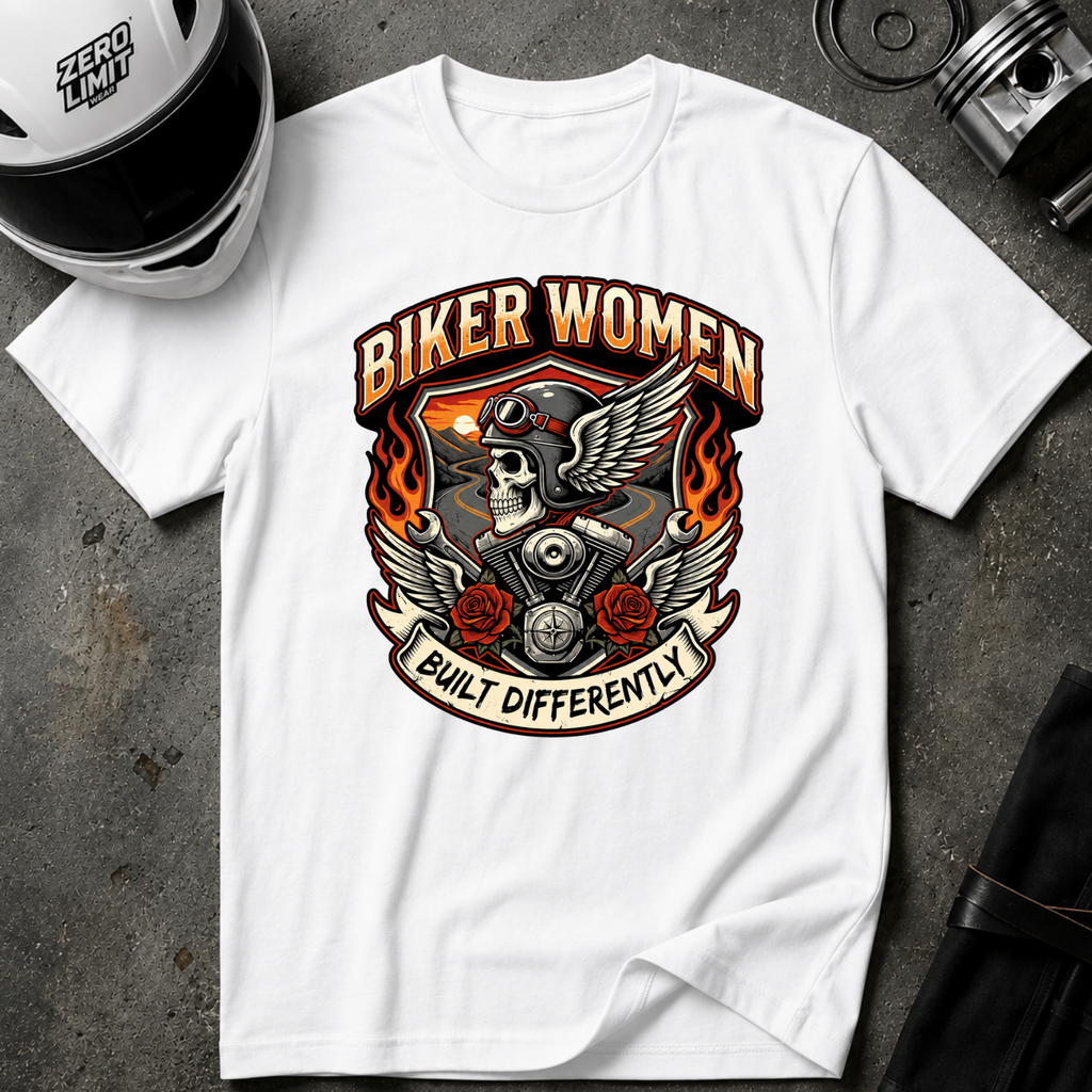 BIKER WOMEN T-SHIRT