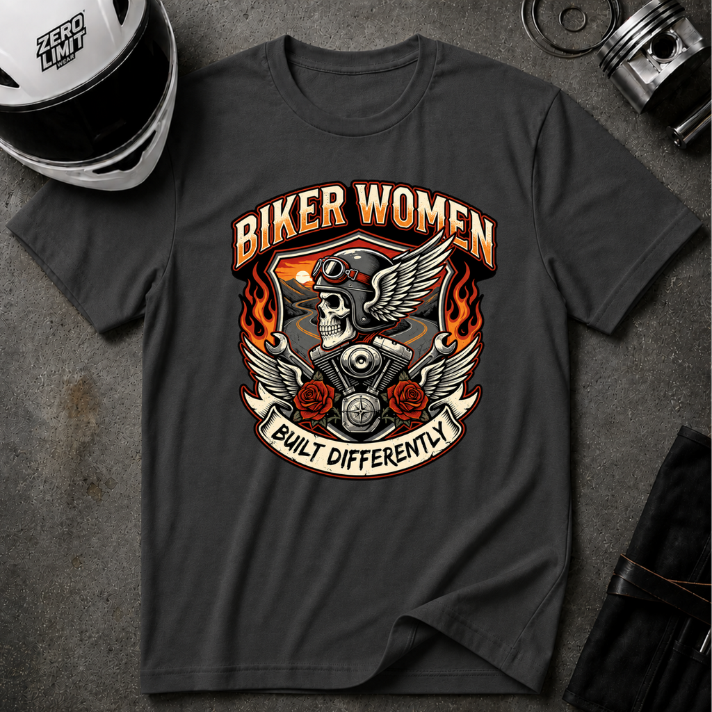 BIKER WOMEN T-SHIRT