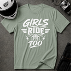 GIRLS RIDE TOO T-SHIRT