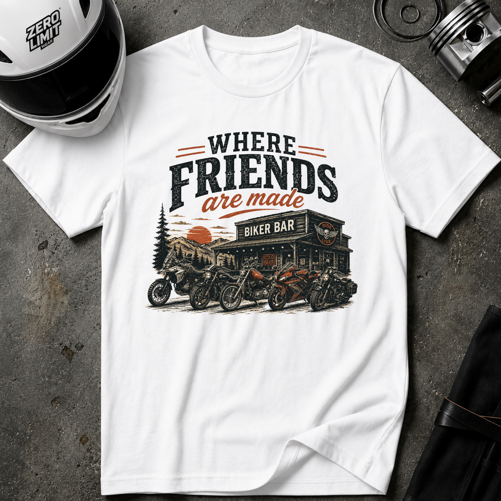 WHERE FRIENDS ARE MADE T-SHIRT