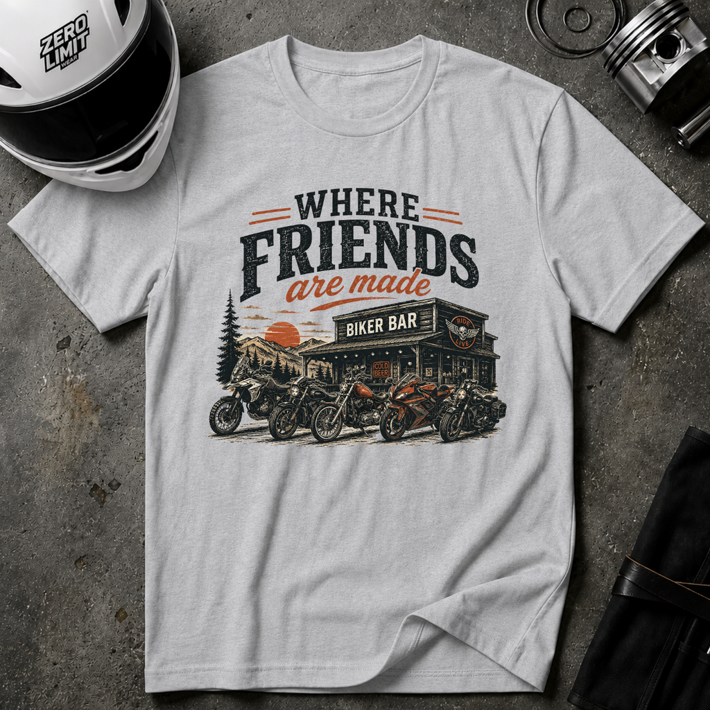WHERE FRIENDS ARE MADE T-SHIRT