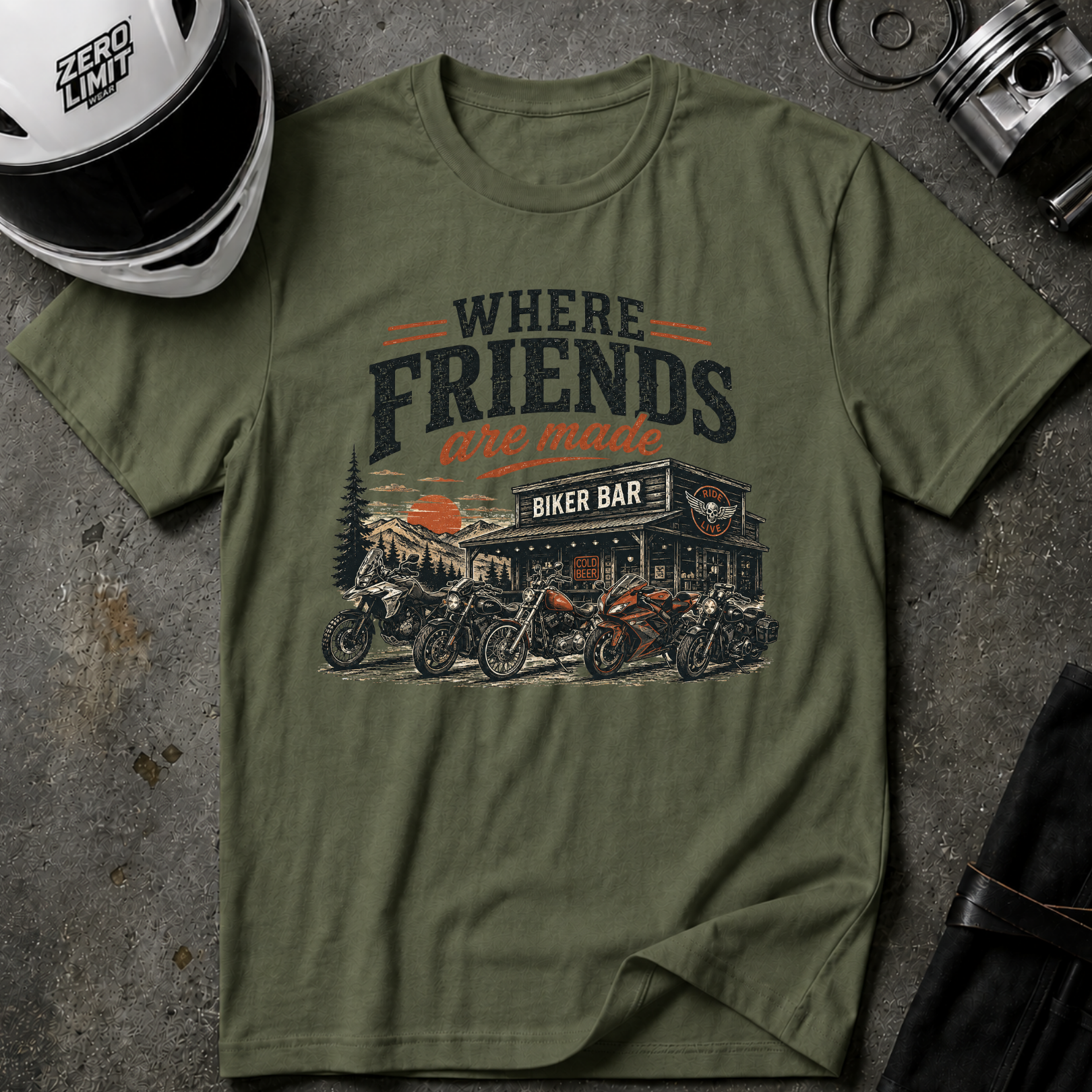 WHERE FRIENDS ARE MADE T-SHIRT