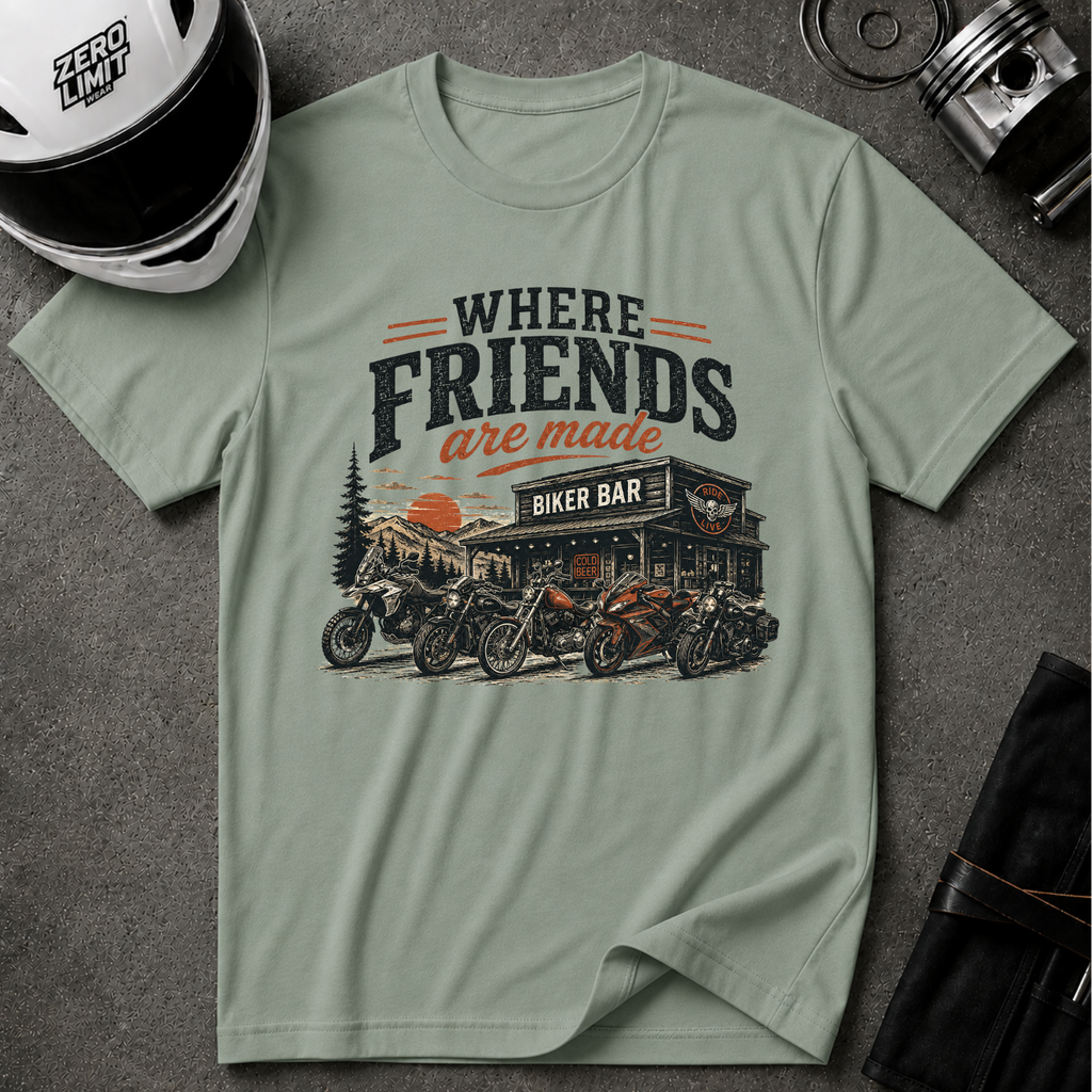 WHERE FRIENDS ARE MADE T-SHIRT