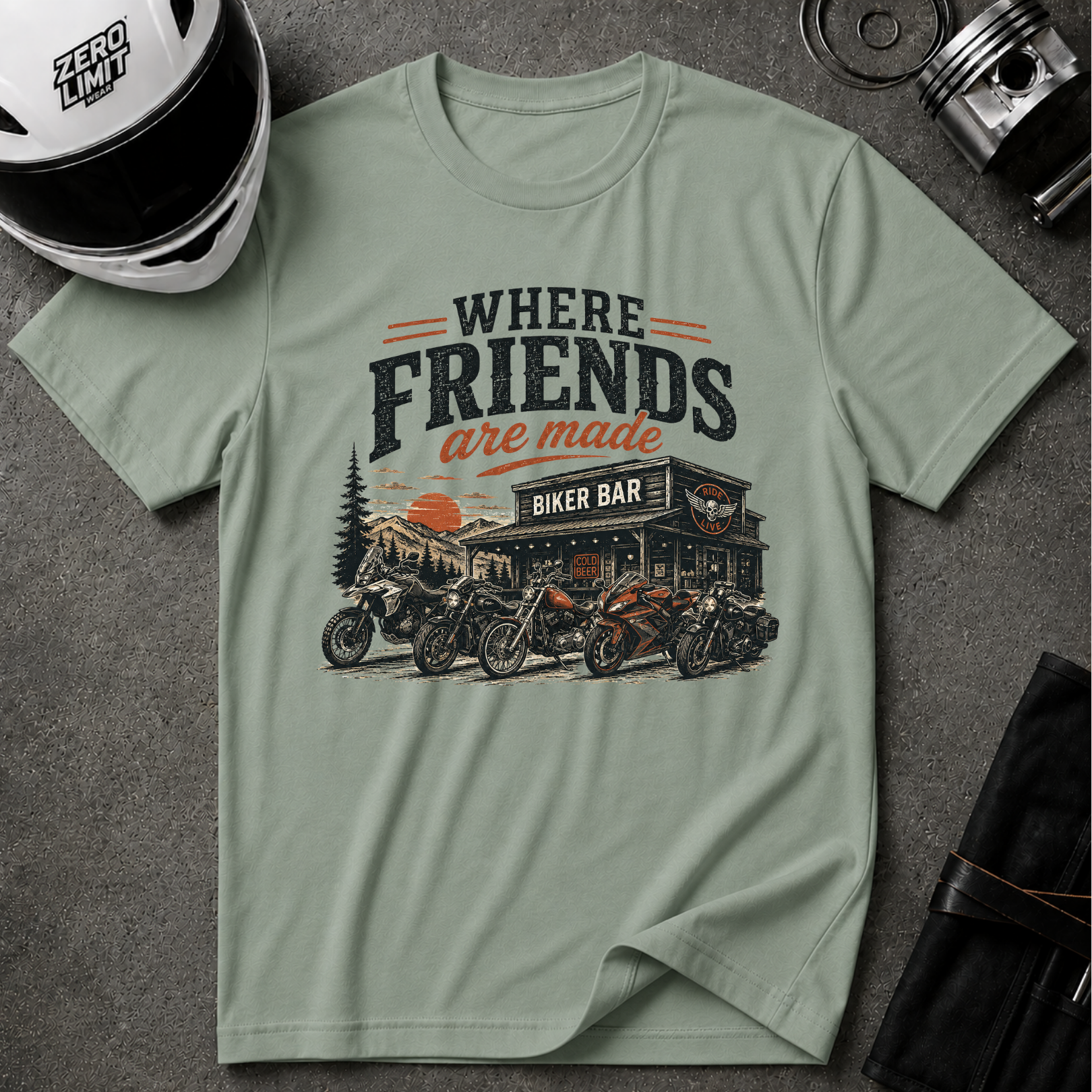 WHERE FRIENDS ARE MADE T-SHIRT