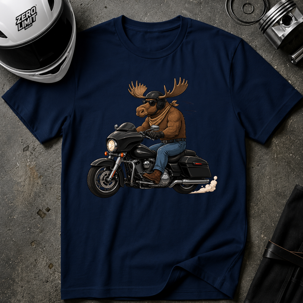 MOOSE RIDER T-SHIRT