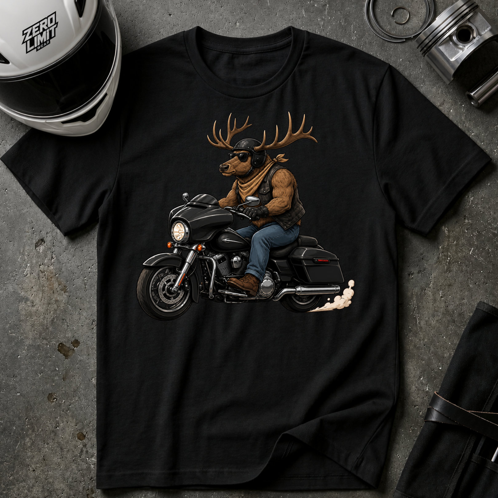 ELK RIDER T-SHIRT