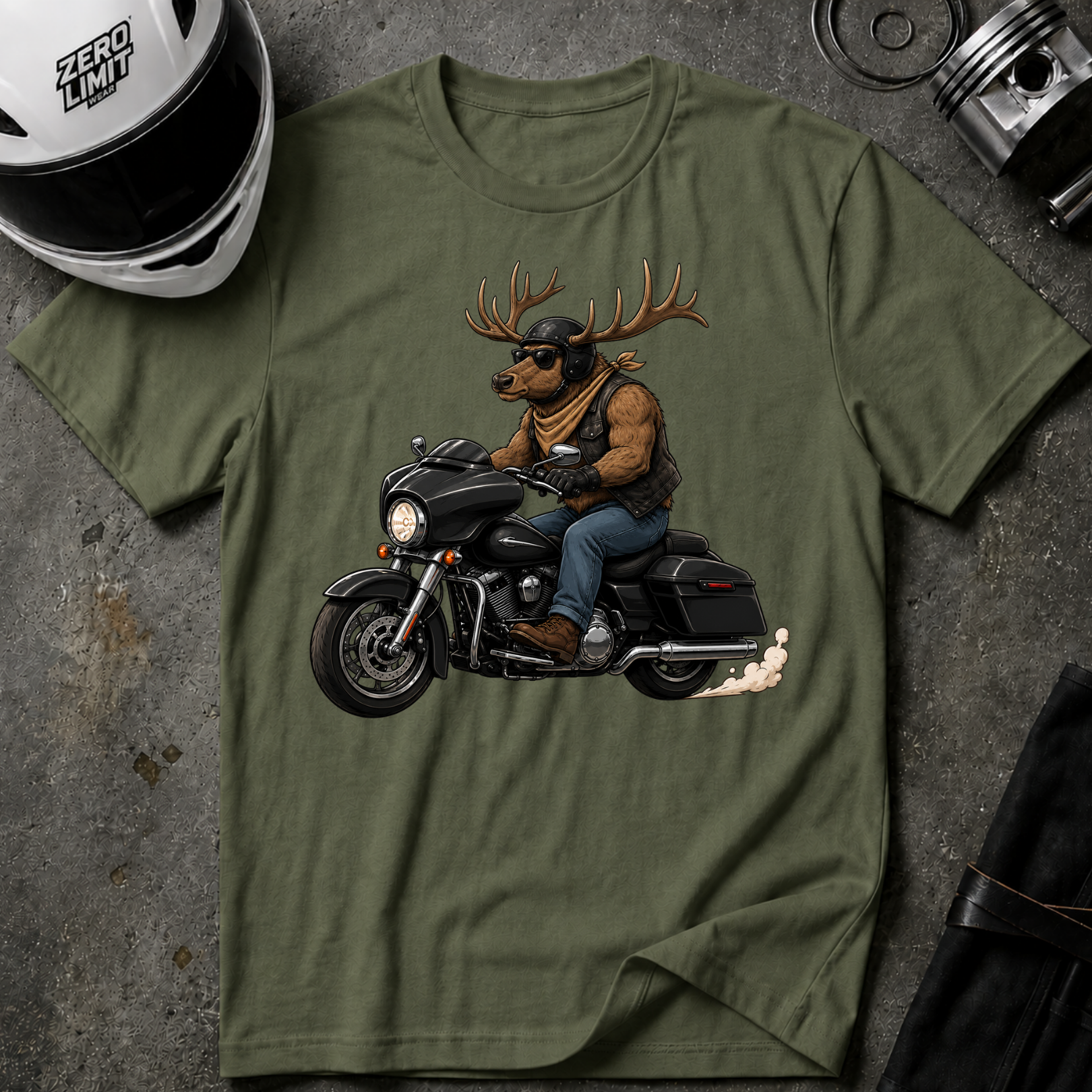 ELK RIDER T-SHIRT