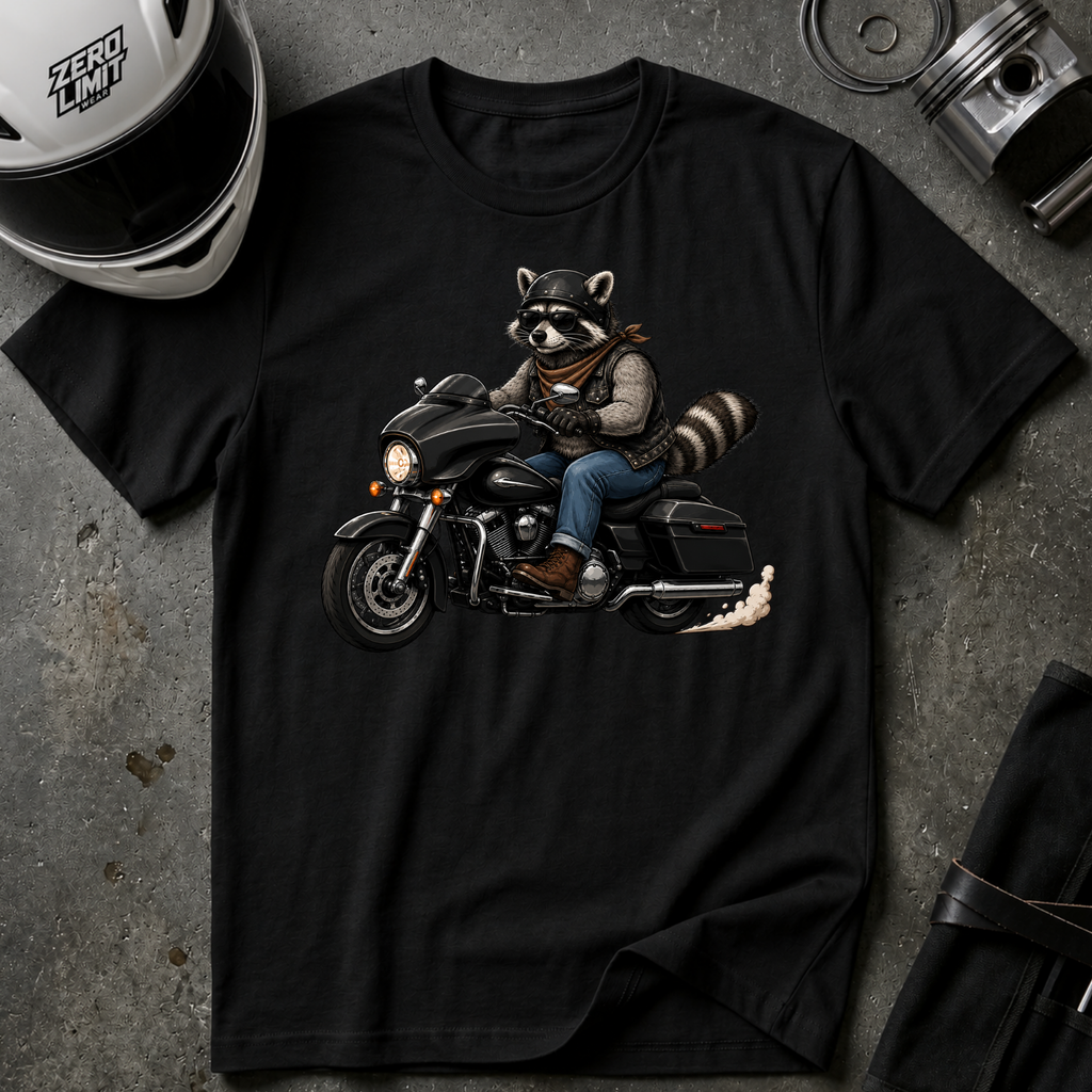 REBEL RACOON T-SHIRT
