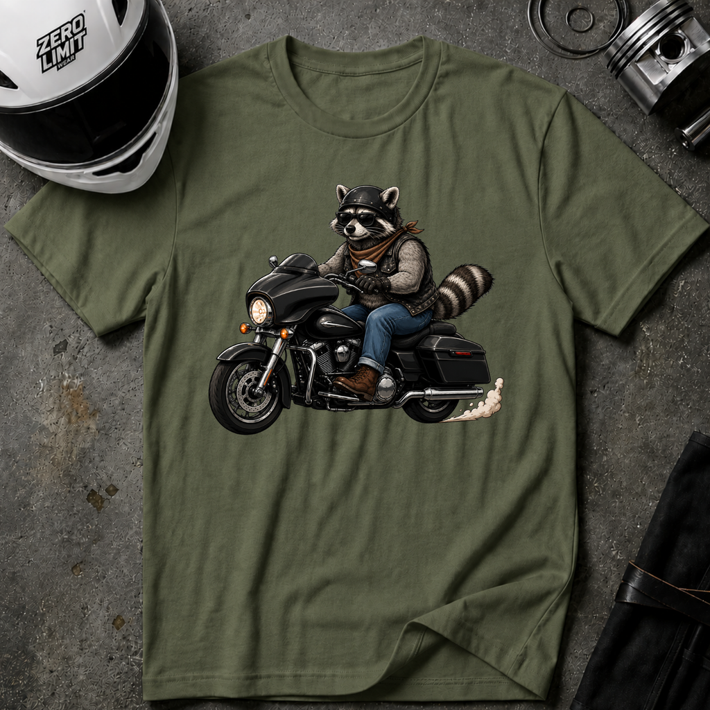 REBEL RACOON T-SHIRT