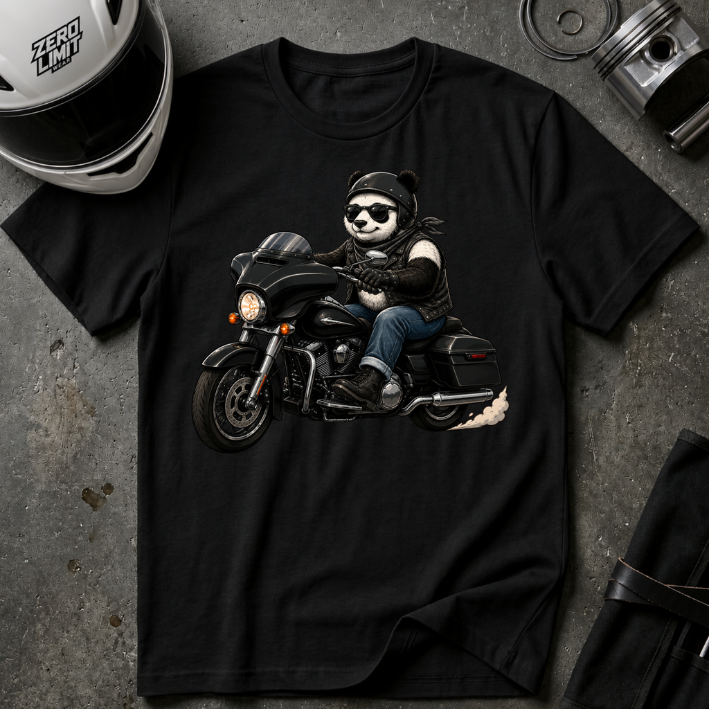 RIDING PANDA T-SHIRT