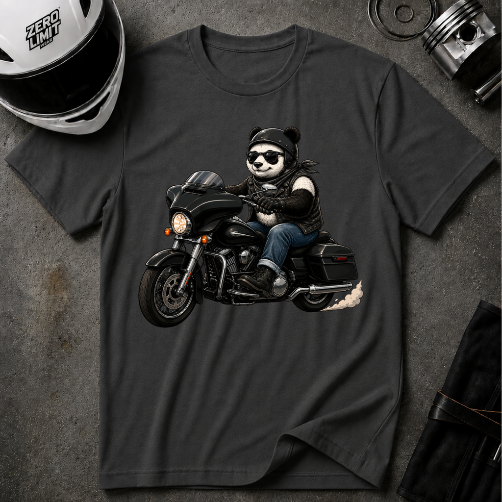 RIDING PANDA T-SHIRT