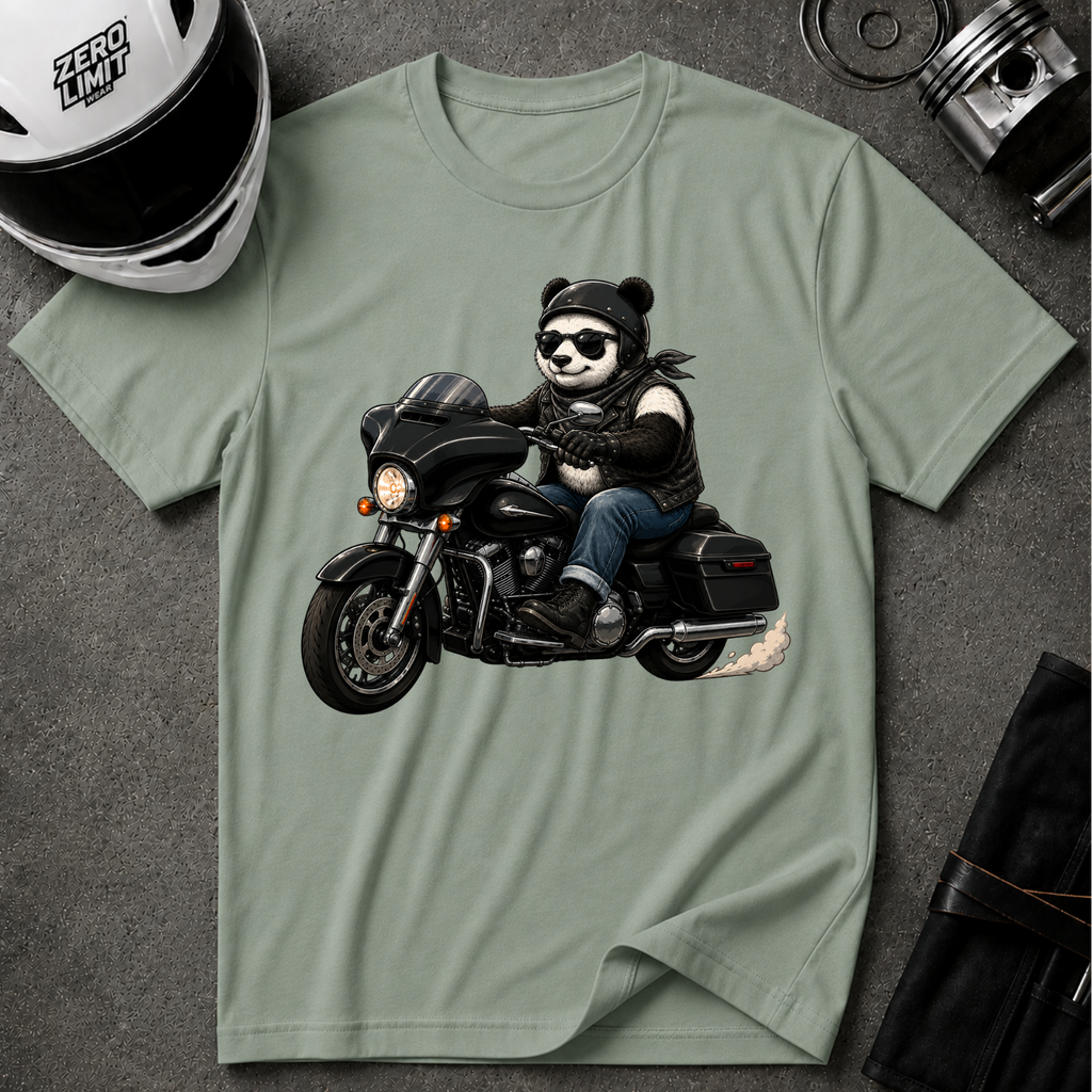 RIDING PANDA T-SHIRT
