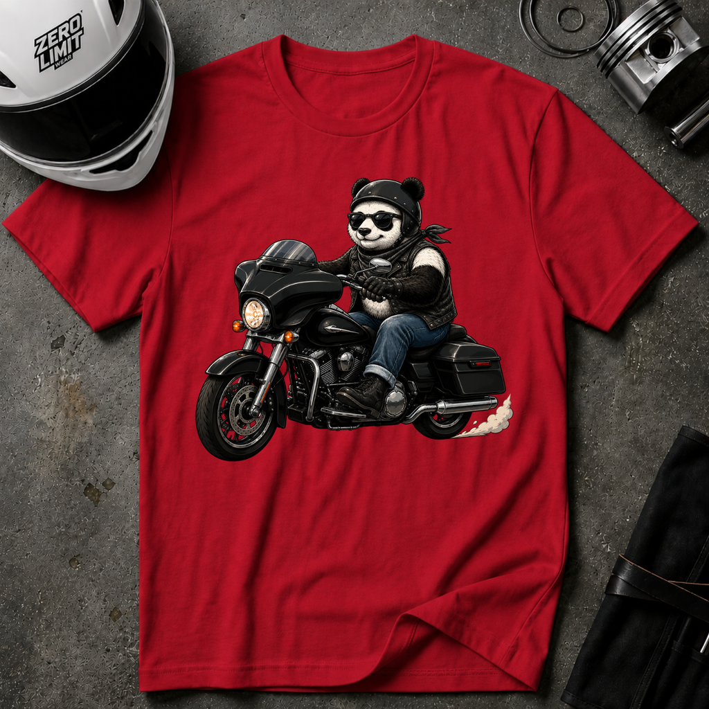 RIDING PANDA T-SHIRT