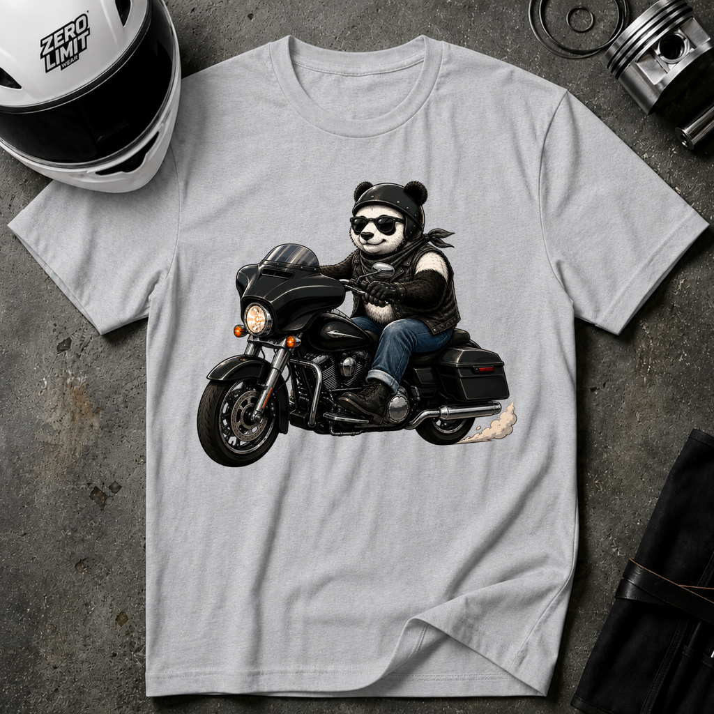 RIDING PANDA T-SHIRT