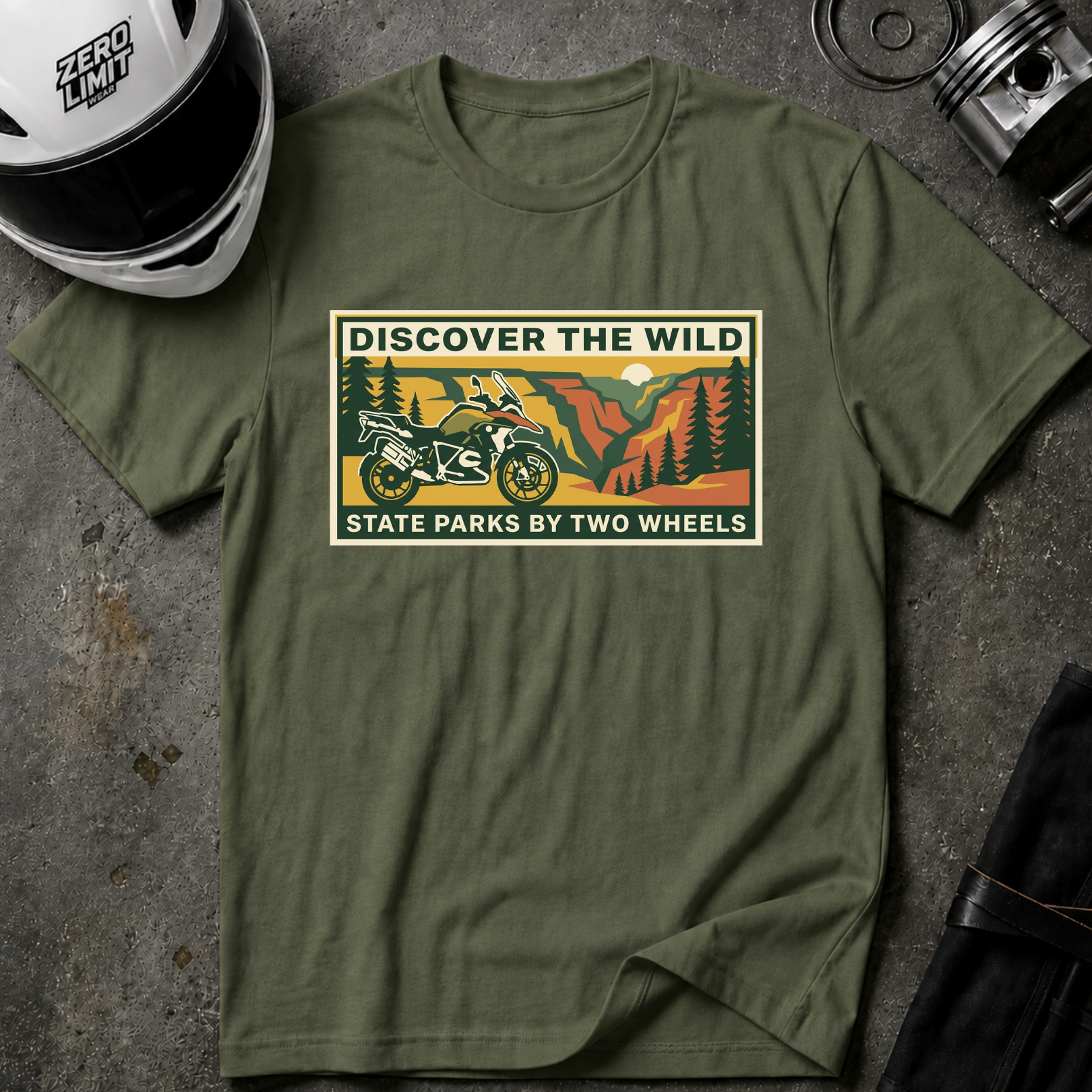 DISCOVER THE WILD T-SHIRT