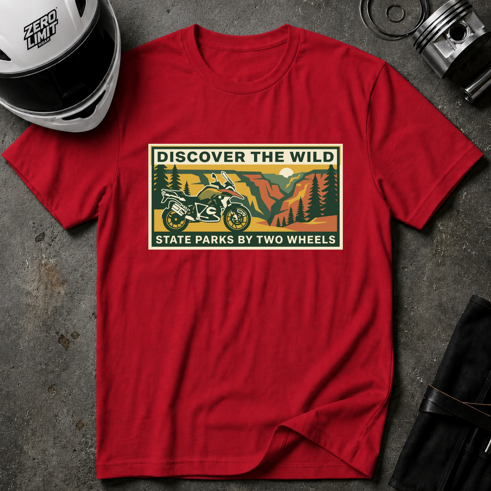 DISCOVER THE WILD T-SHIRT