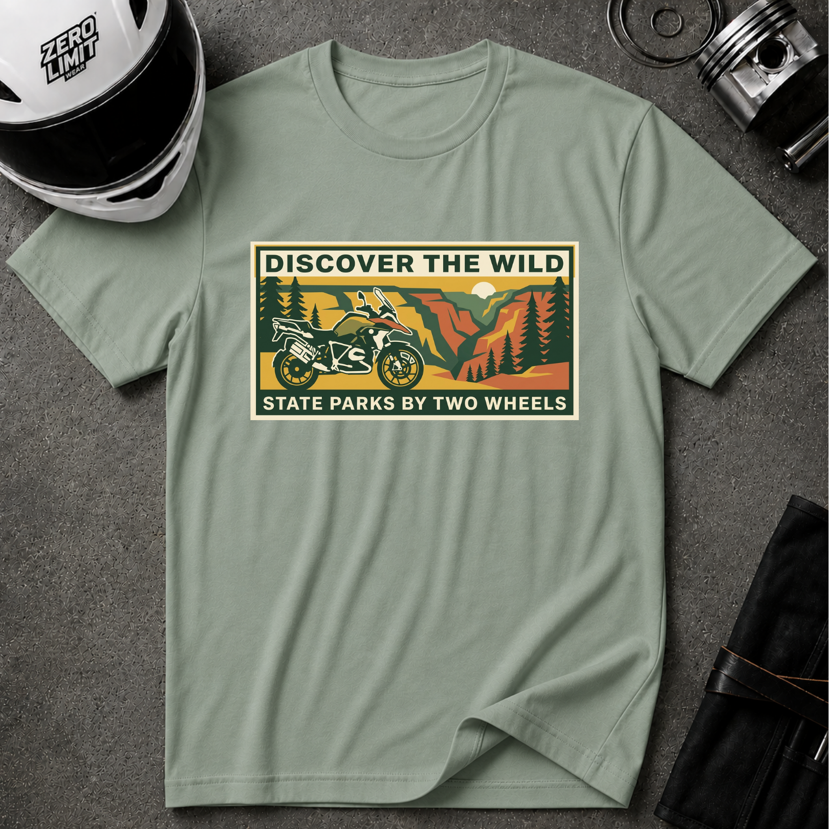 DISCOVER THE WILD T-SHIRT