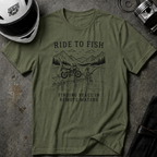 RIDE TO FISH T-SHIRT