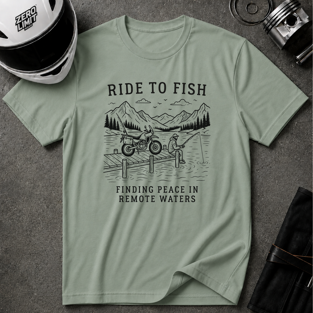 RIDE TO FISH T-SHIRT