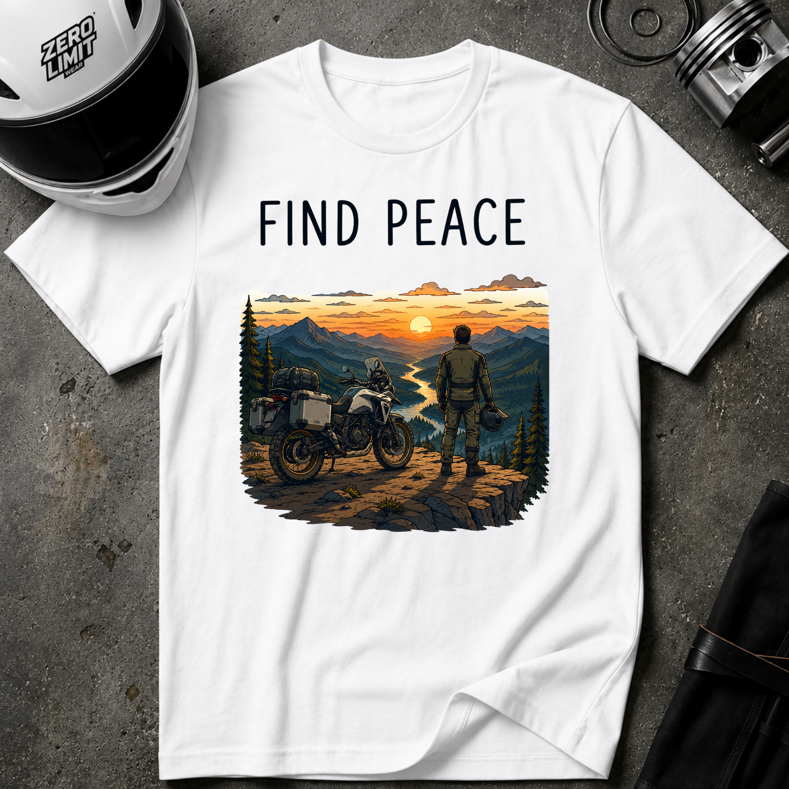 SUNSET PEACE T-SHIRT