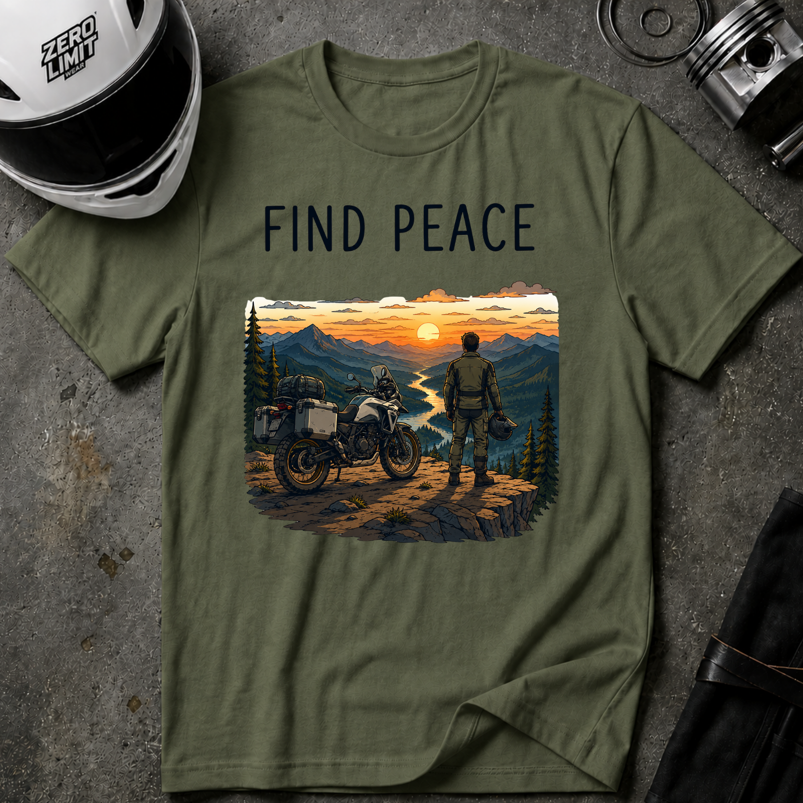 SUNSET PEACE T-SHIRT