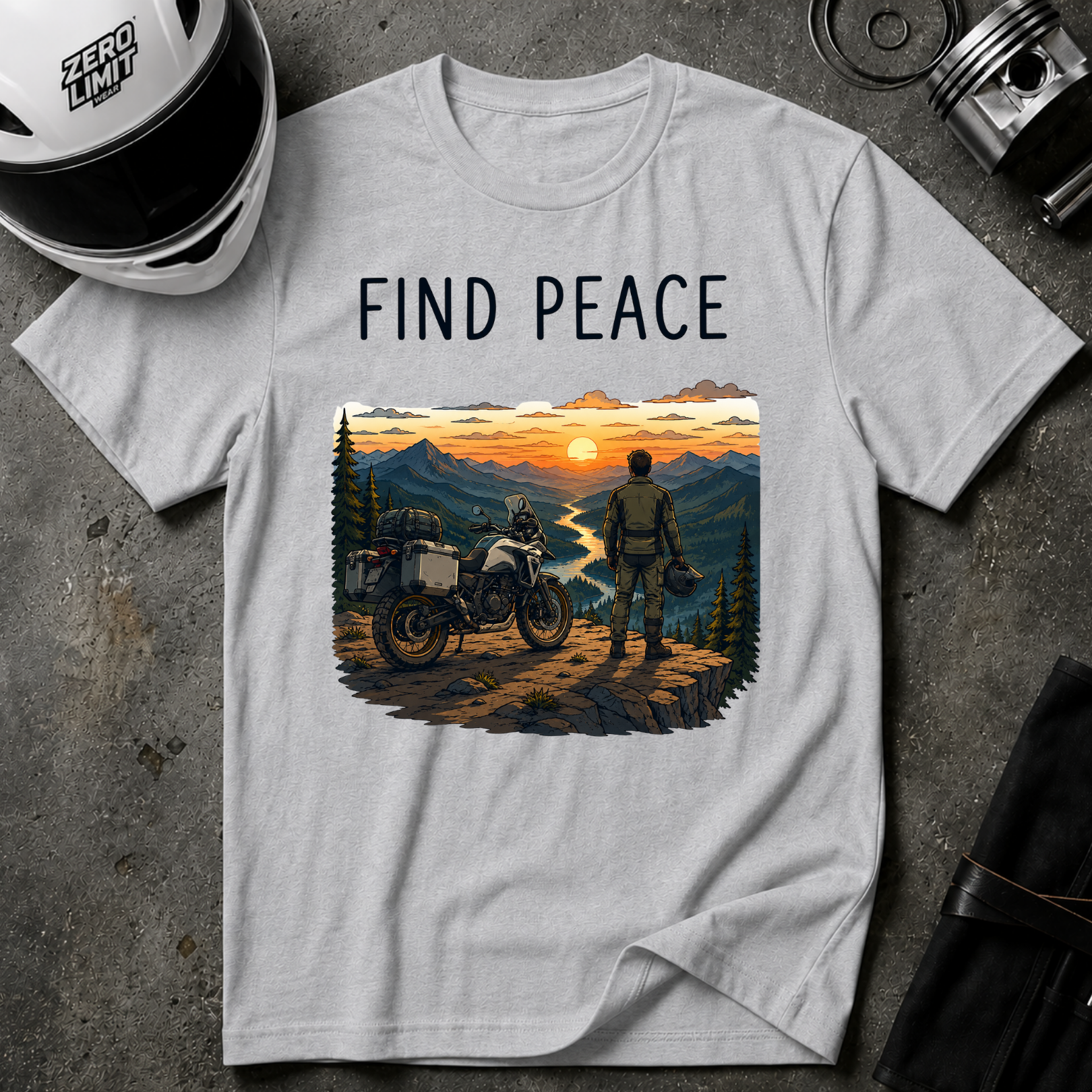 SUNSET PEACE T-SHIRT
