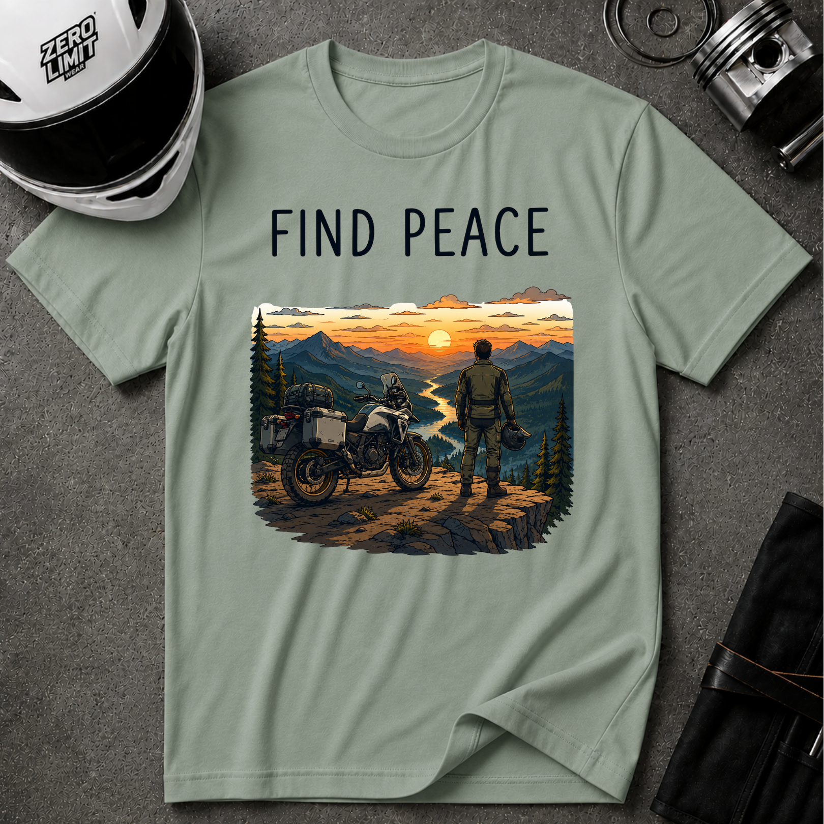 SUNSET PEACE T-SHIRT