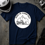 RIDE IN. CAMP OUT. T-SHIRT