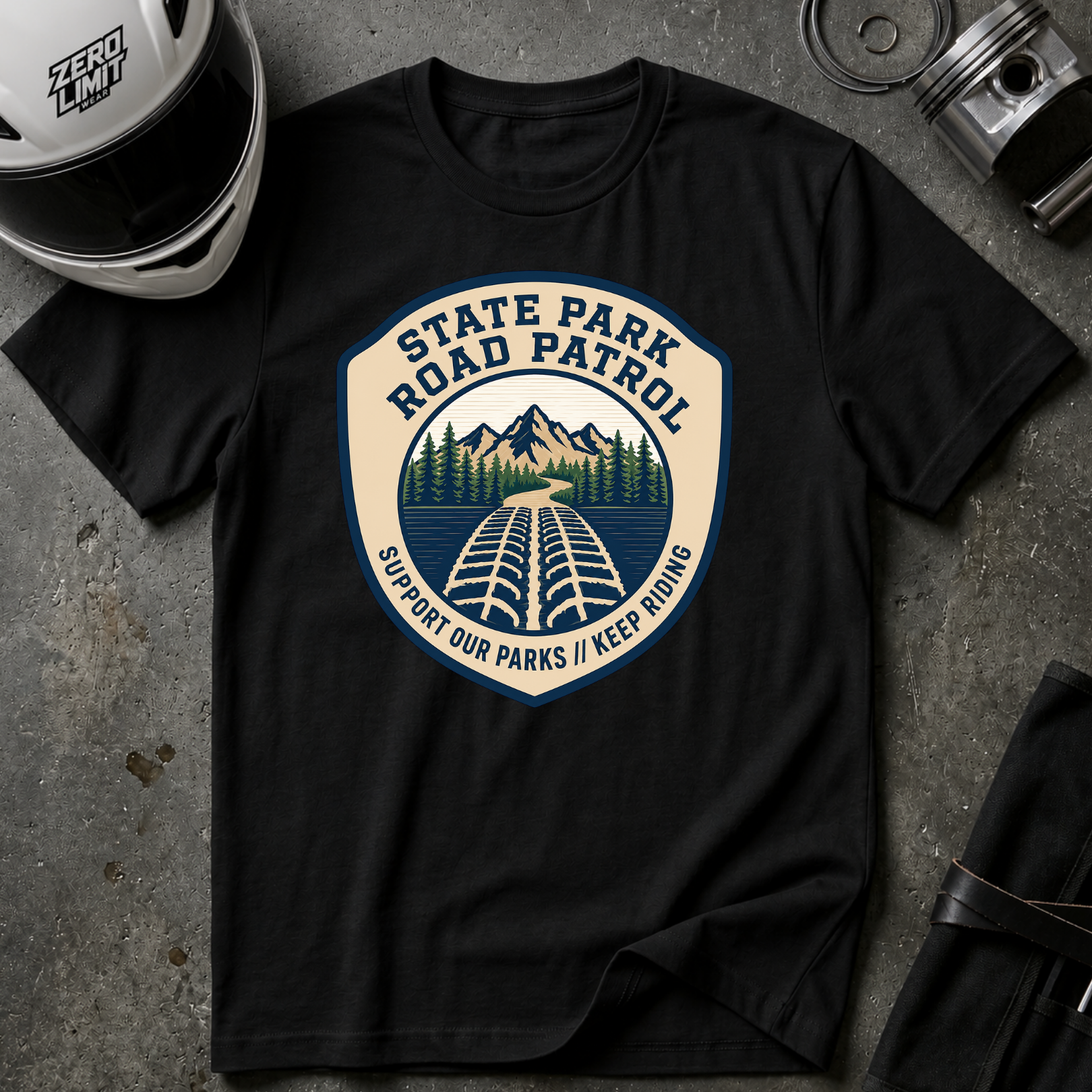 STATE PARK ROAD PATROL T-SHIRT