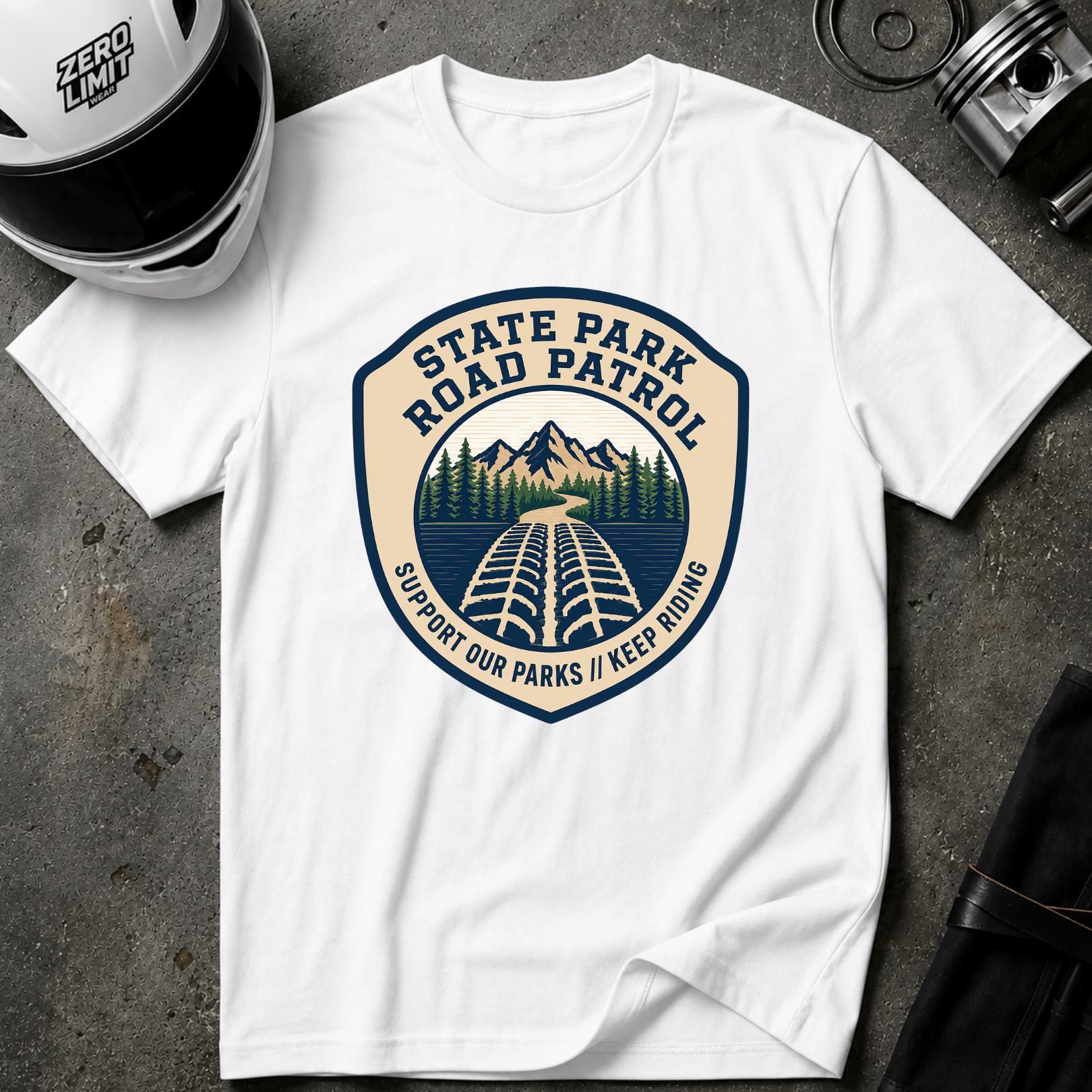 STATE PARK ROAD PATROL T-SHIRT