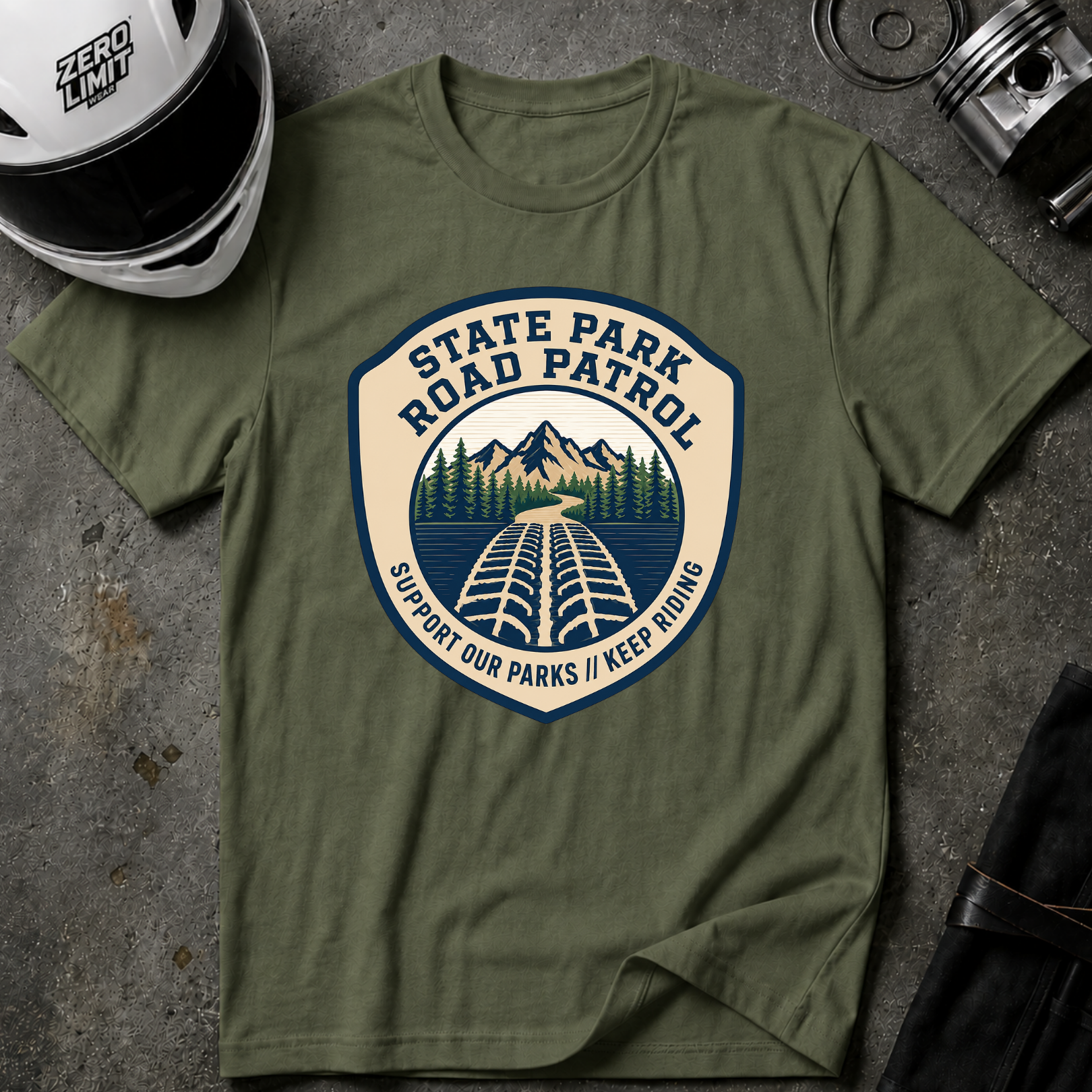 STATE PARK ROAD PATROL T-SHIRT