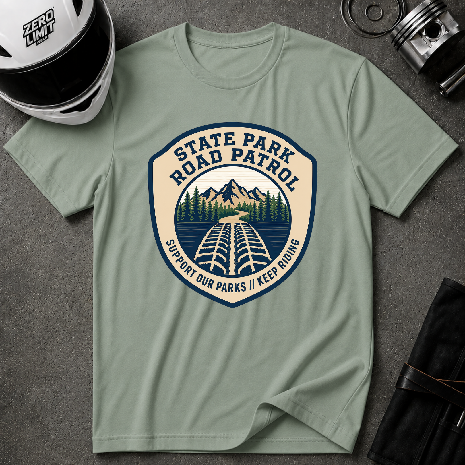 STATE PARK ROAD PATROL T-SHIRT