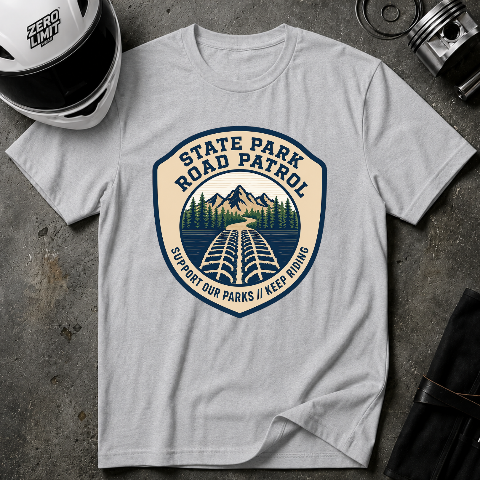 STATE PARK ROAD PATROL T-SHIRT