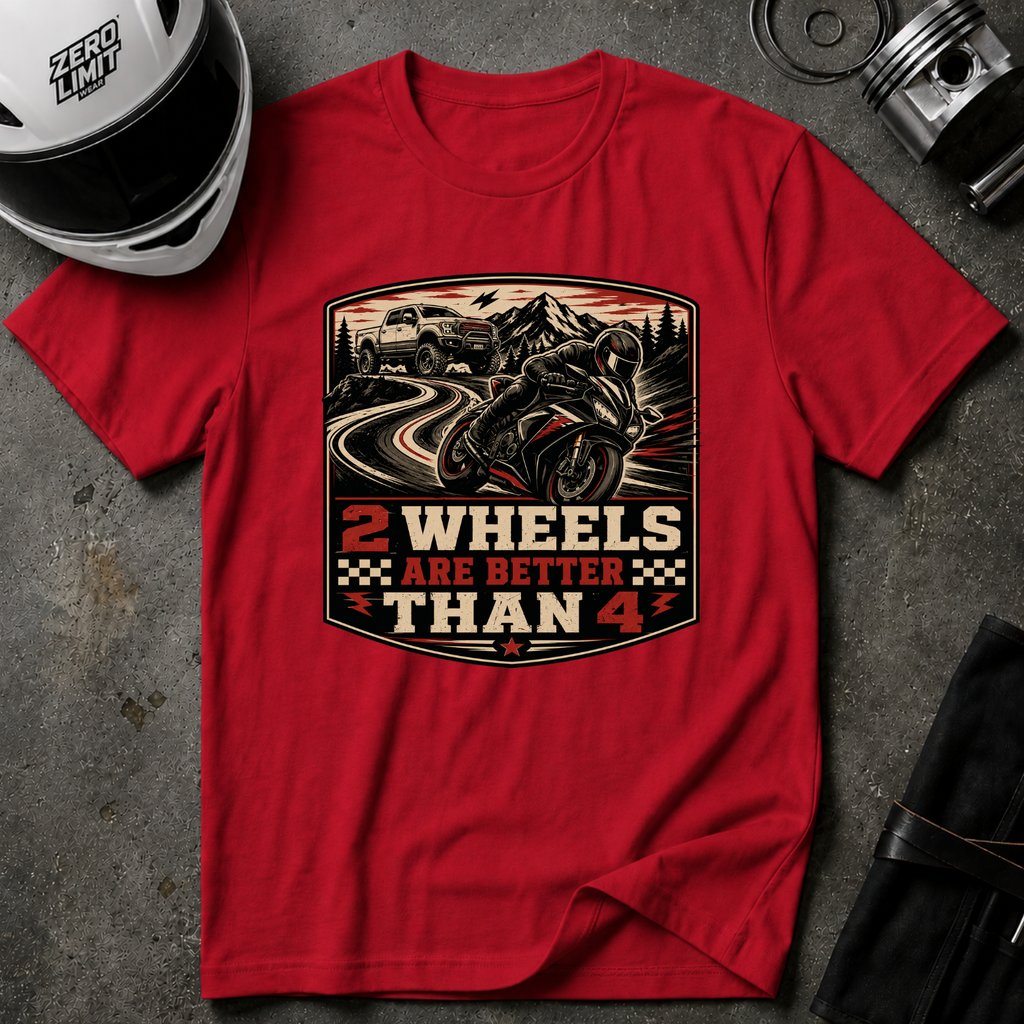 2 WHEELS LIFE T-SHIRT